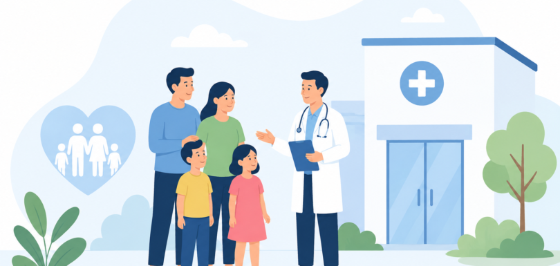 Family care clinic providing preventive healthcare services to support healthier communities.