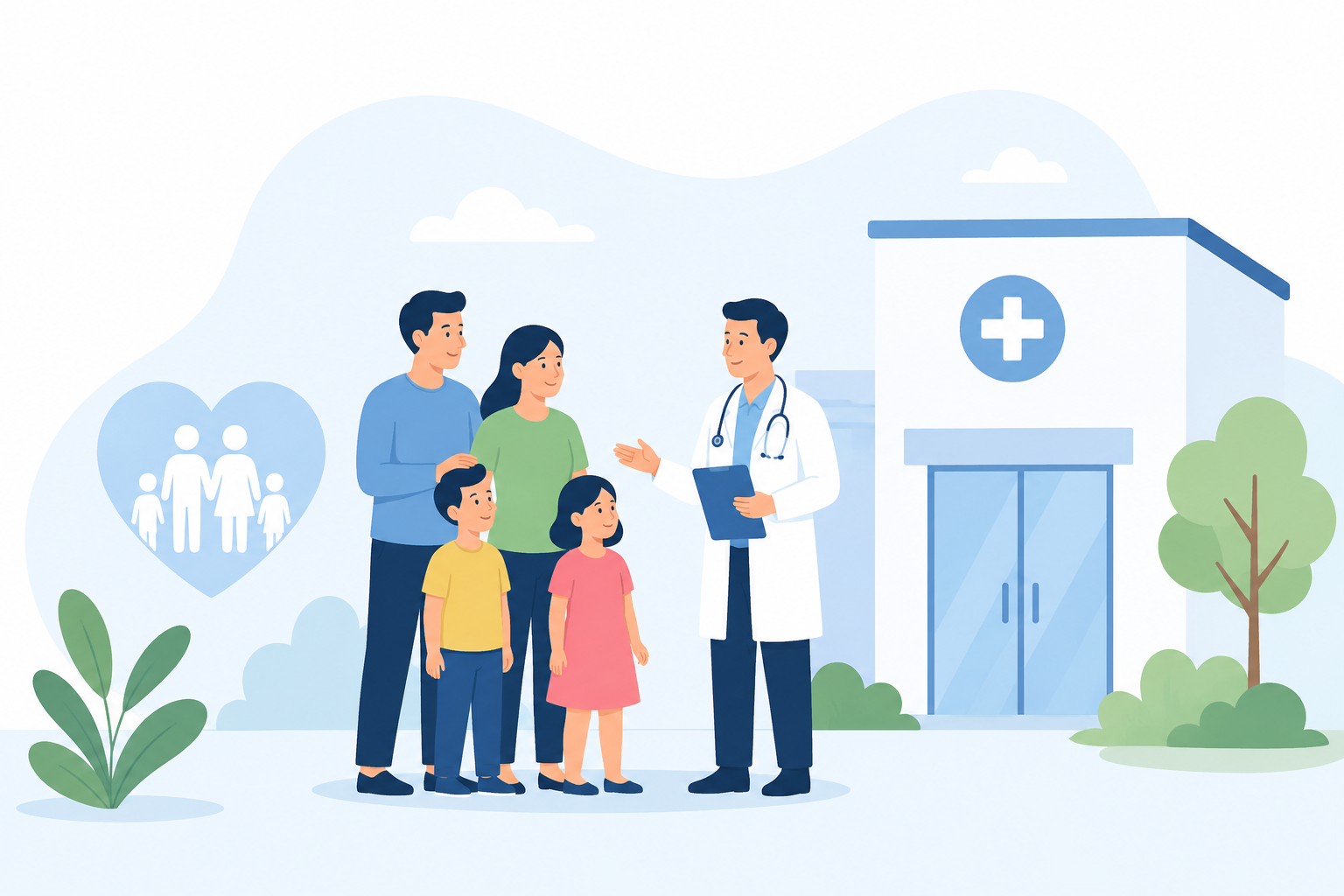 Family care clinic providing preventive healthcare services to support healthier communities.